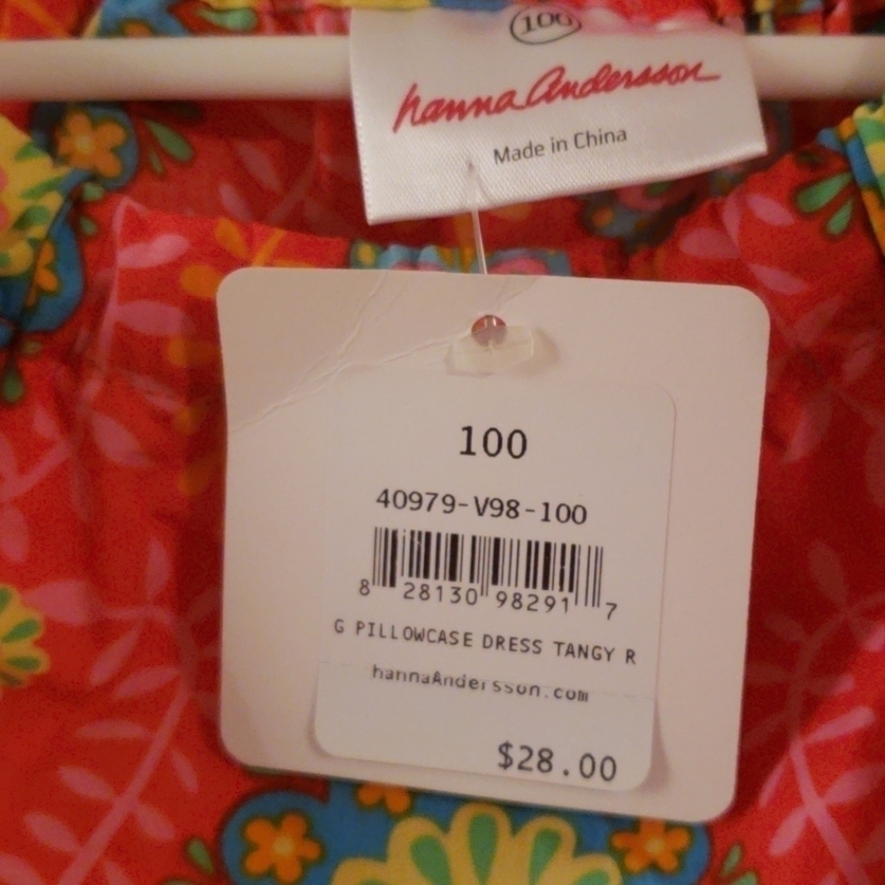 𝅺hanna Andersson Pillowcase Dress NWT - Picture 6 of 10